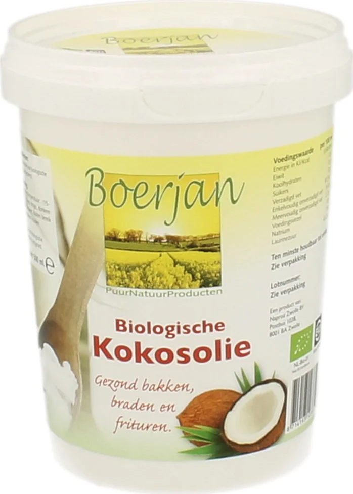 Boerjan Biologische Kokosolie 500ML