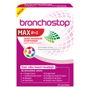 Bronchostop Max 8-in-1 Hoest Pastilles 20ST