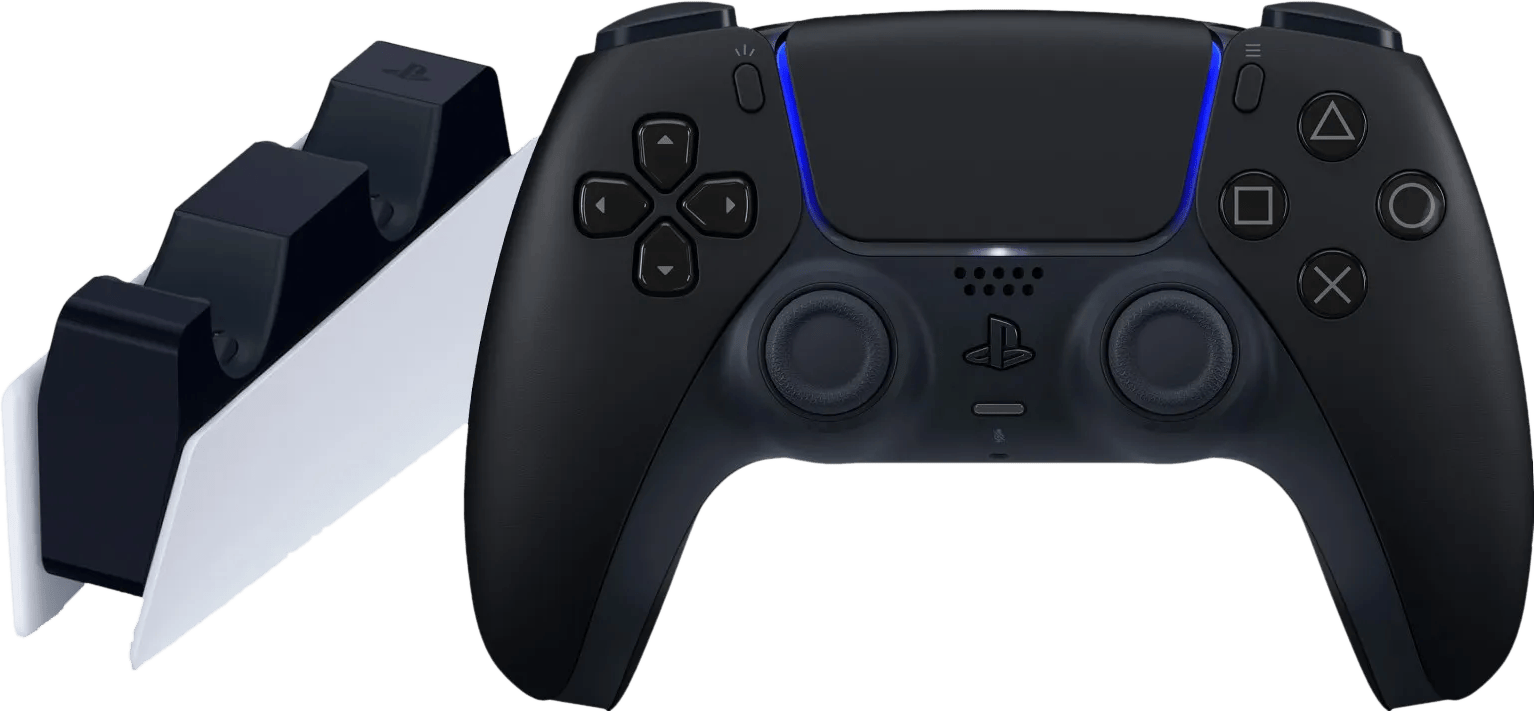 Sony PlayStation 5 DualSense draadloze controller Midnight Black + oplaadstation
