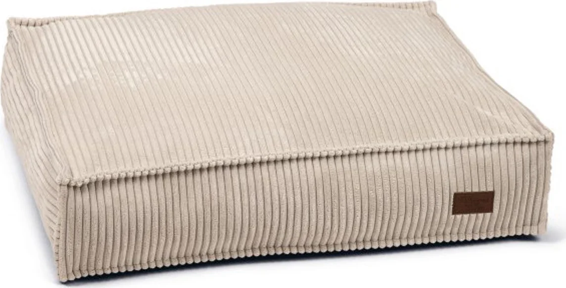 Designed by Lotte Ligkussen Ribbed Lichtgrijs 100 x 70 x 15 cm