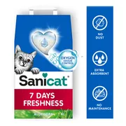 Sanicat Kattenbakvulling Aloë Vera 7 days 4 liter