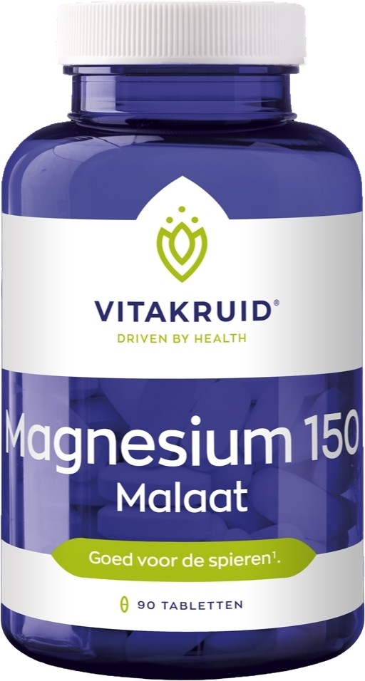 Vitakruid Magnesium Malaat 150 90 tabletten