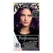 6x L'Oréal Preference Vivids Permanente Haarkleuring 3.161 Magnetic Plum