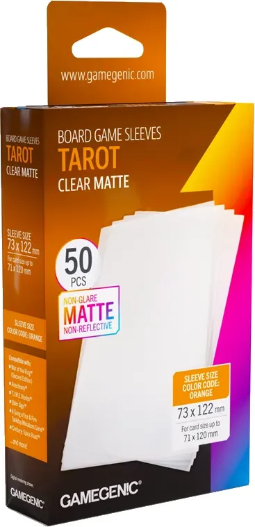 Gamegenic Sleeves Matte Tarot 73x122mm (50)