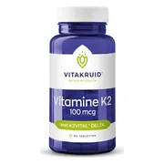Vitakruid Vitamine K2 100 Mcg 60 tabletten
