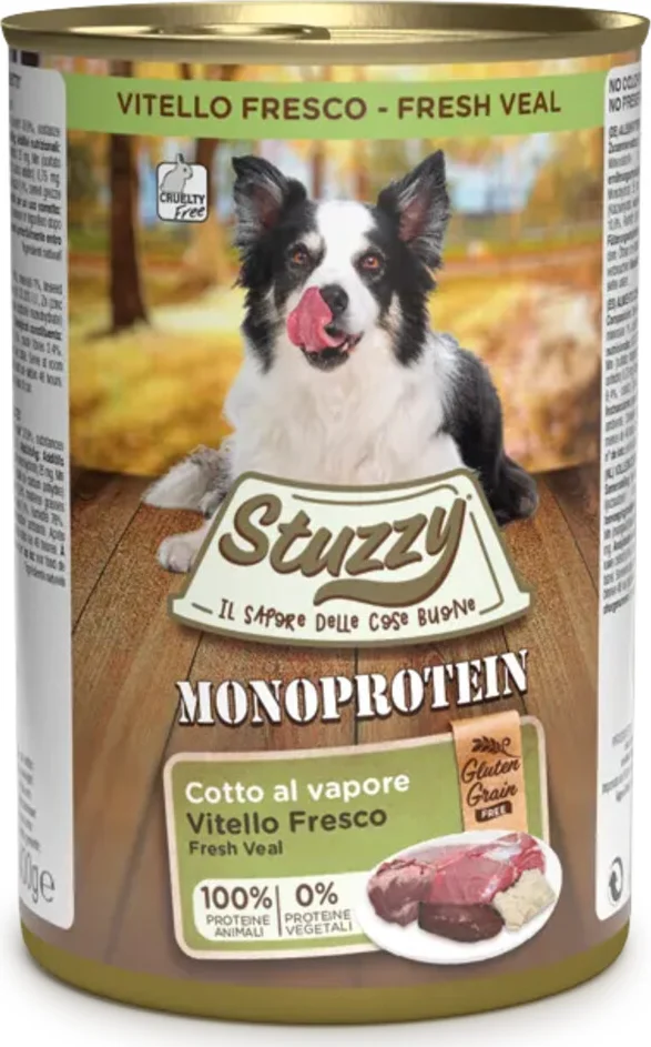 Stuzzy Hondenvoer MonoProtein Kalfsvlees 400 gr