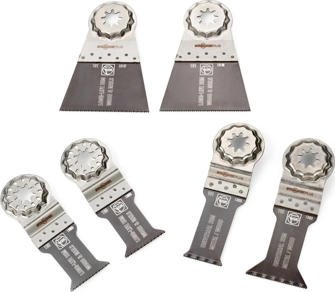 Fein Best of E-Cut StarlockPlus Wood & Metal zaagbladenset 6-delig - 35222967030