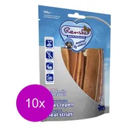 10x Renske Gezonde Beloning Vleesrepen Hondensnack Konijn 100 gr
