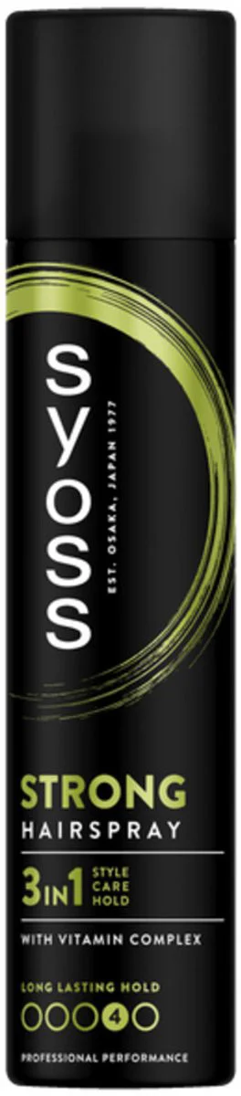 6x Syoss Strong Hold Haarspray 300 ml