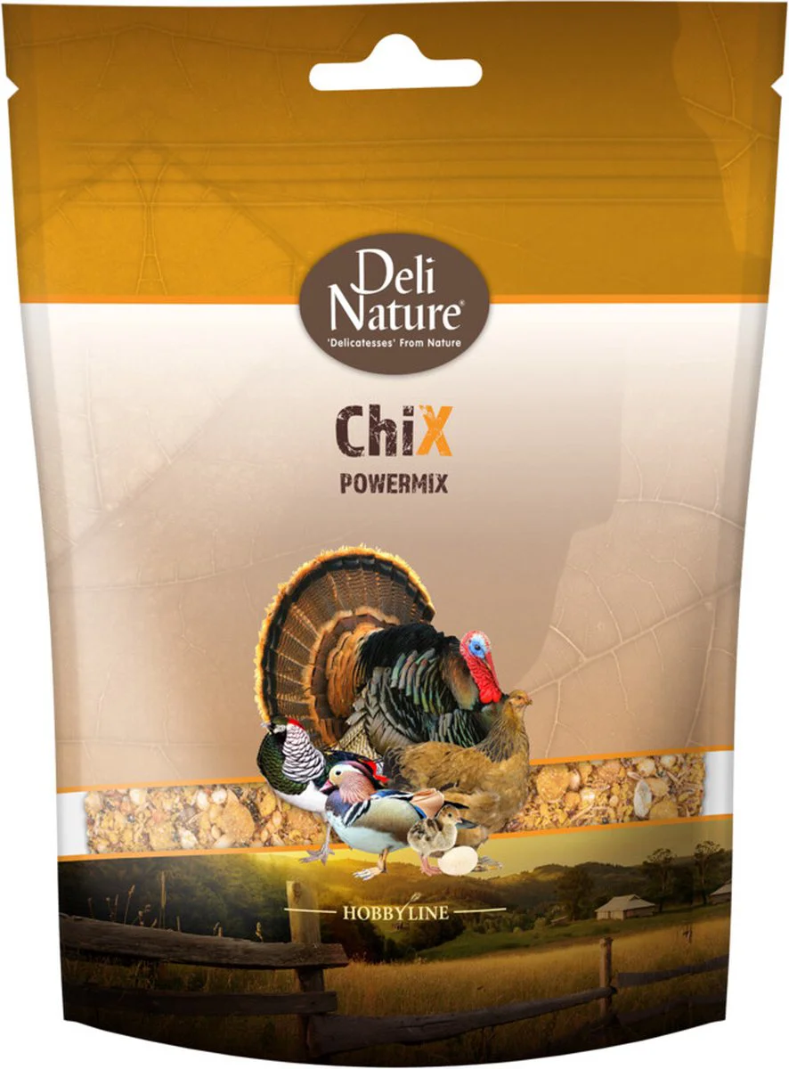 10x Deli Nature Chix Powermix 750 gr