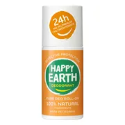 Happy Earth 100% Natural Deo Roll-On Rose Petitgrain 75ML