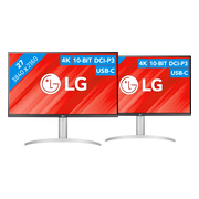 LG 27UP850N-W Duo pack