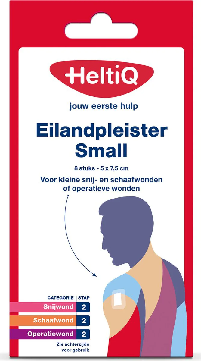 HeltiQ Eilandpleister Small 8st