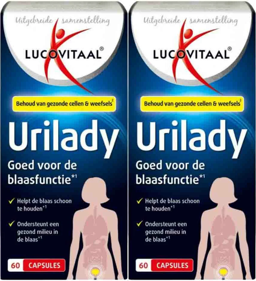 2x Lucovitaal Urilady 60 capsules
