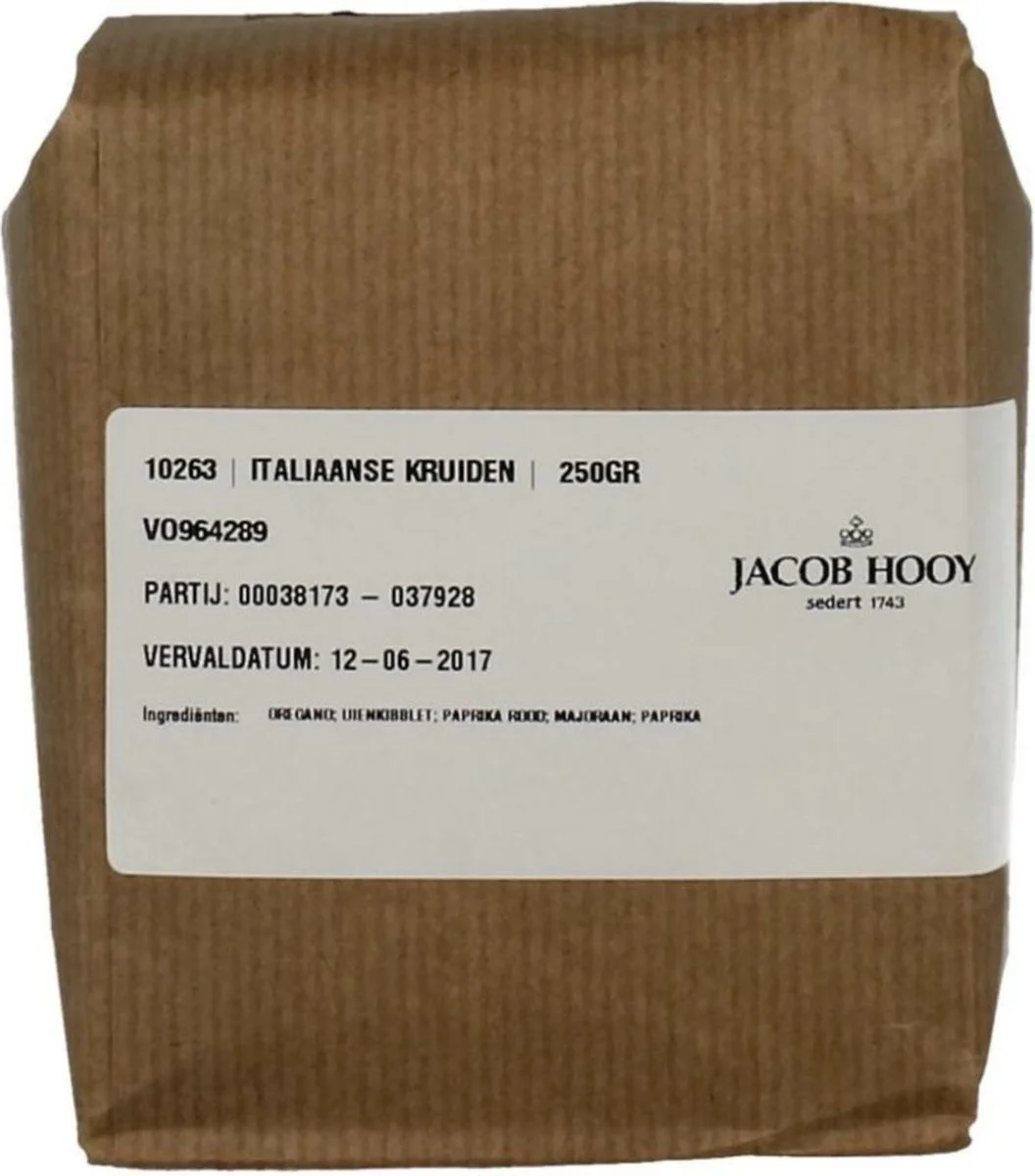 Jacob Hooy Italiaanse Kruiden 250gr