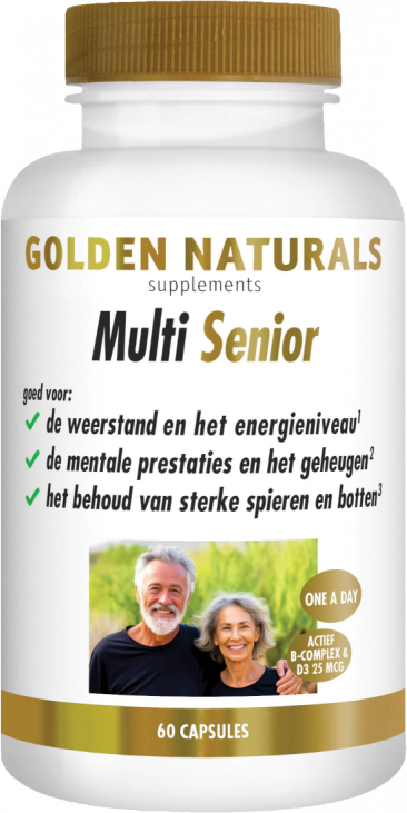 Golden Naturals Multi Senior 60 vegacapsules