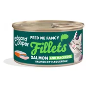 Edgard & Cooper Kattenvoer Fillets Zalm & Makreel 70 gr