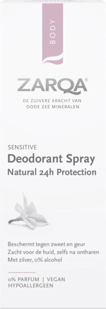 Zarqa Sensitive Deodorant Spray 50 ml