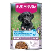 Eukanuba Hondenvoer Nat Life Care Dog Puppy Forel en Zoete Aardappel 400 gr
