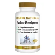 Golden Naturals Vloeibare Groenlipmossel 120 softgels