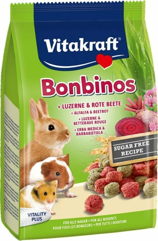 Vitakraft Bonbinos Knaagdier Biet - Alfalfa 40 gr