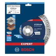 Bosch Professional EXPERT MultiMaterial diamantdoorslijpschijf 230 x 22,23 x 2,4 x 15 mm - 2608900663