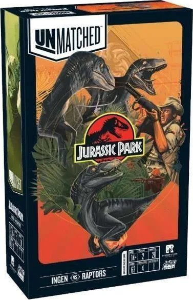 Unmatched Jurassic Park - InGen vs Raptors