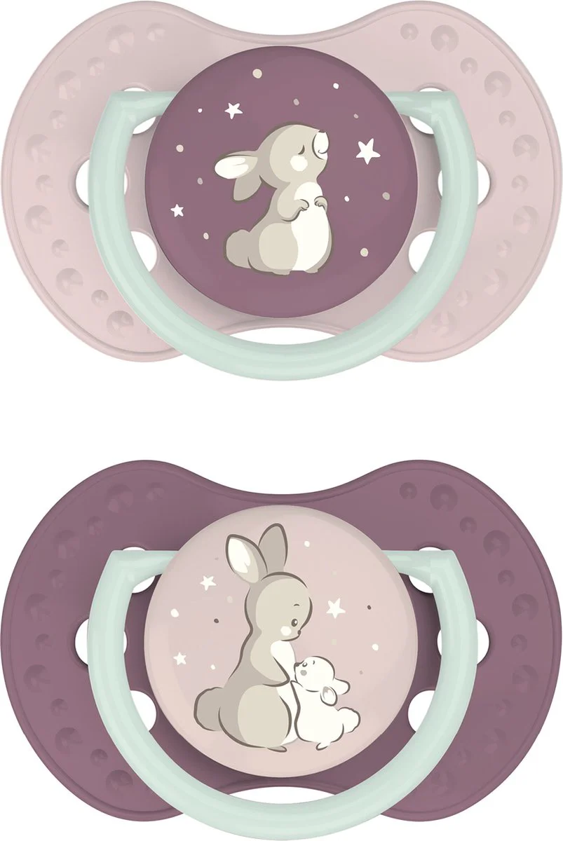 Difrax LOVI Dynamic Pacifier 18+ Months - Girl 2ST