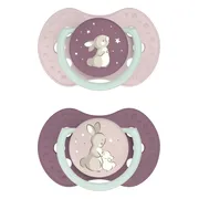Difrax LOVI Dynamic Pacifier 18+ Months - Girl 2ST