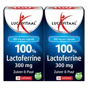 2x Lucovitaal 100% Lactoferrine 300 mg 30 capsules