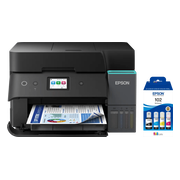 Epson EcoTank ET-4950 + 1 set extra inktflesjes