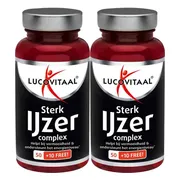 2x Lucovitaal Sterk IJzer Complex 60 tabletten