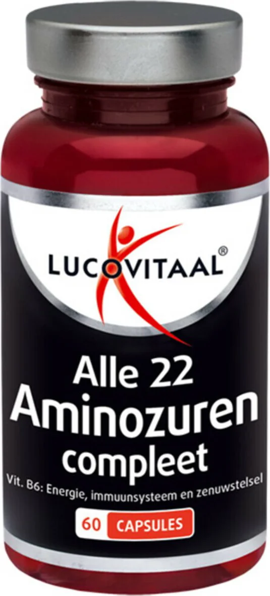 Lucovitaal Aminozuren Compleet + Vitamine B6 60 capsules