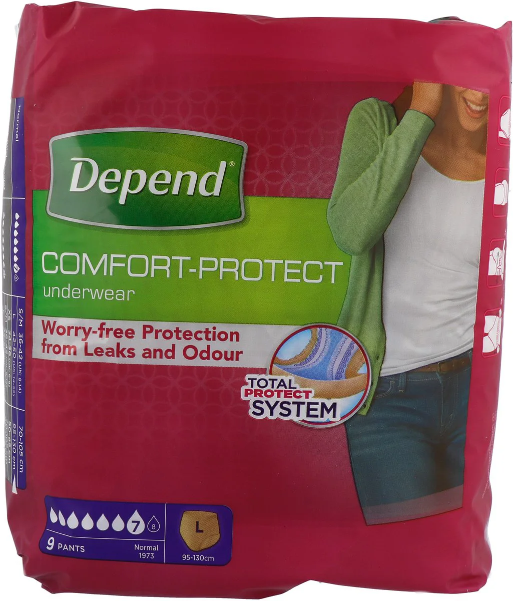 Depend Pants Vrouwen Normal L 9ST