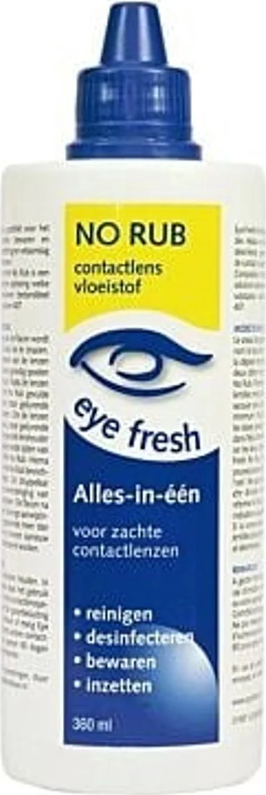 Eye Fresh Lenzenvloeistof Alles-In-1 No Rub 360ml