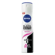 NIVEA Deodorant Spray Invisible For Black & White Clear 150 ml