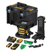 DeWALT DCE080D1GS Roterende laser 600m Bluetooth groen 18V XR 2.0Ah in TSTAK