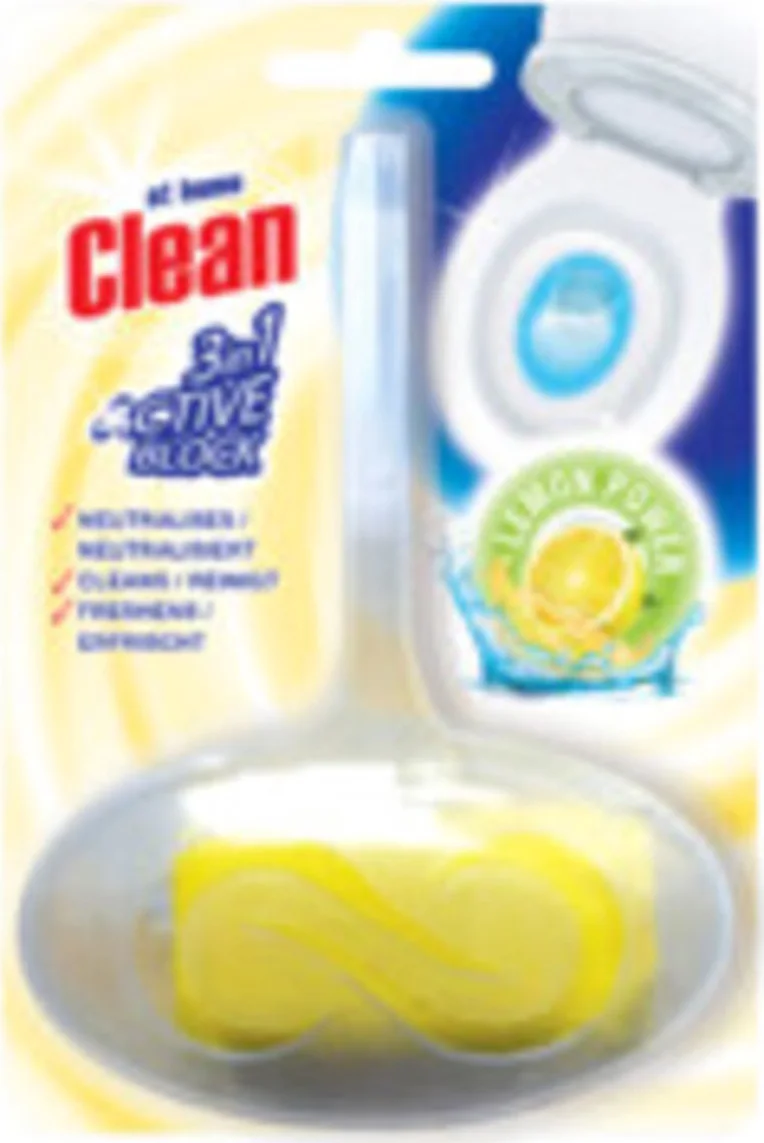 6x At Home Toiletblok Lemon 40 gr