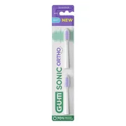 GUM Opzetborstels Sonic Ortho 2 stuks