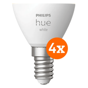 Philips Hue Kogellamp White E14 4-pack