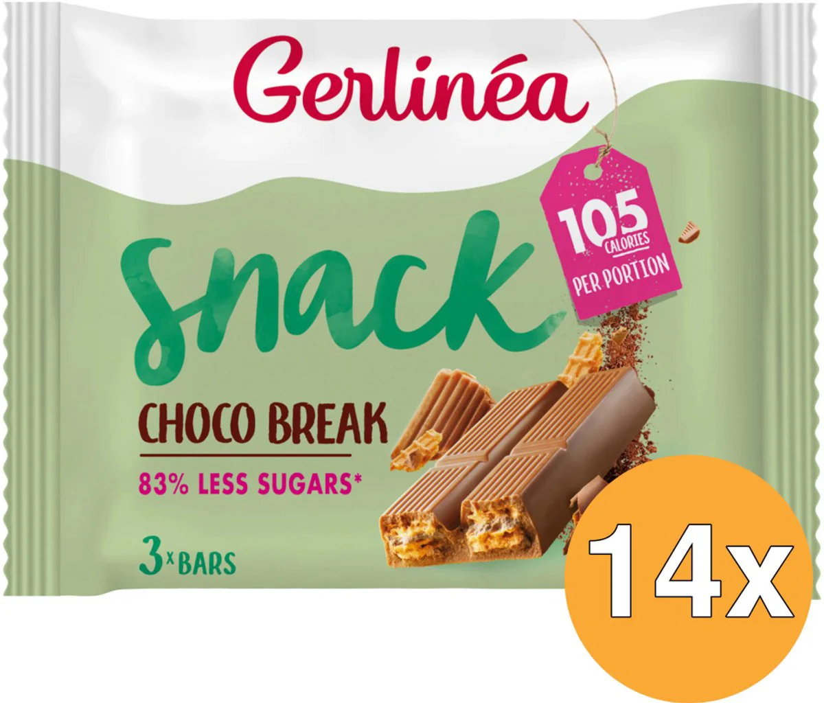 14x Gerlinea Repen Chocolate Break 64,5 gr
