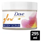 Dove Bath Therapy Bodyscrub Glow Blood Orange & Spiced Rhubarb Scent 295ML