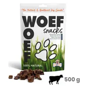 Woef Woef Hondensnack Runderlong Trainers L 500 gr