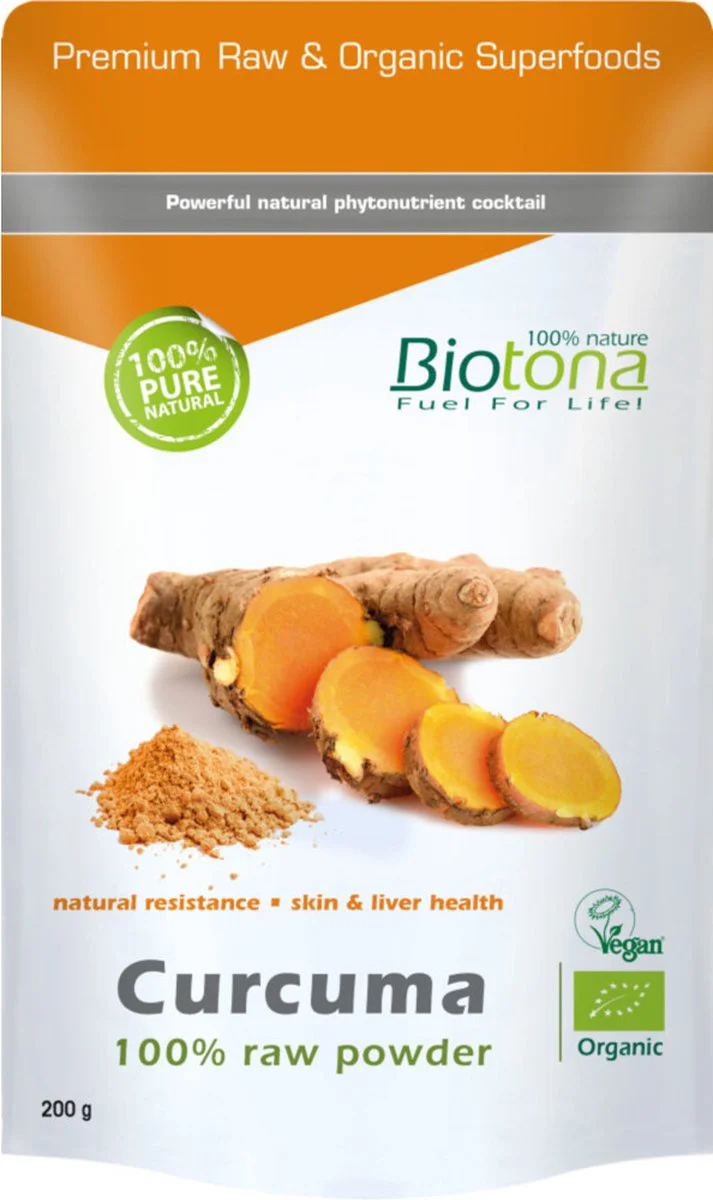 Biotona Curcuma Powder Raw 200GR