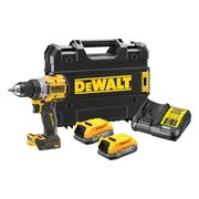 DeWALT DCD800E2T Compacte accu schroefboormachine 18V XR 1.7Ah POWERSTACK in TSTAK