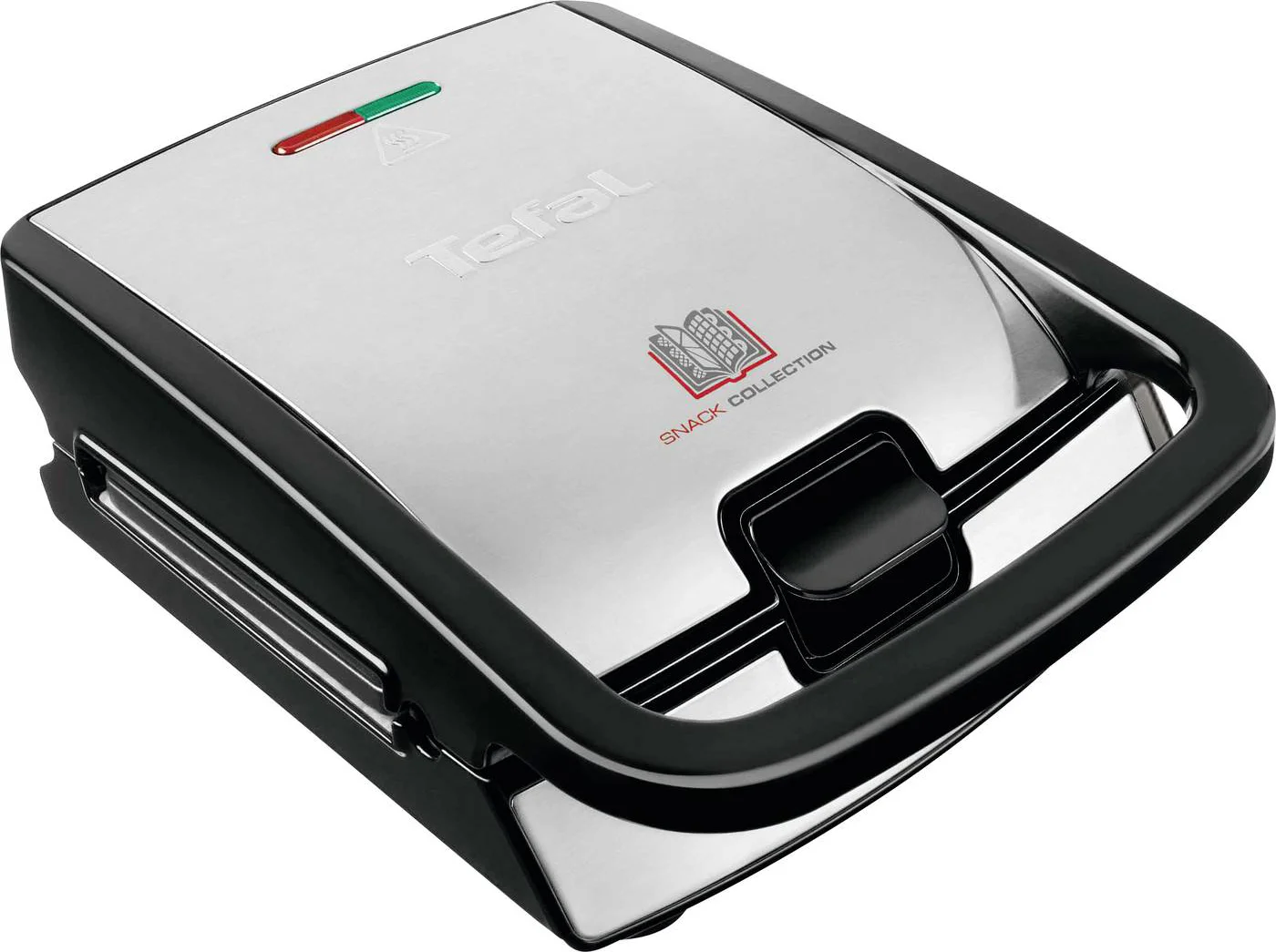 Tefal Snack Collection SW854D - Contactgrill & Tosti-ijzer - 4 verschillende Platen voor tosti's, wafels, panini's en poffertjes- RVS - Anti-aanbaklaag