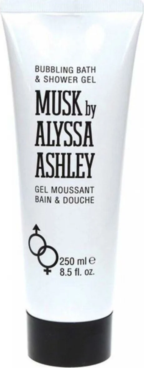 Alyssa Ashley Musk Bath & Shower Gel Tube 250ML