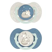 Difrax LOVI Dynamic Pacifier 3-6 Months - Boy 2ST