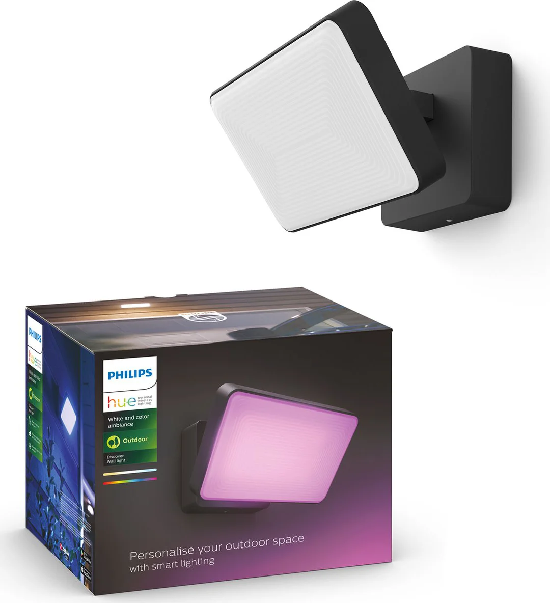Philips Hue Discover schijnwerper White and Color voor buiten