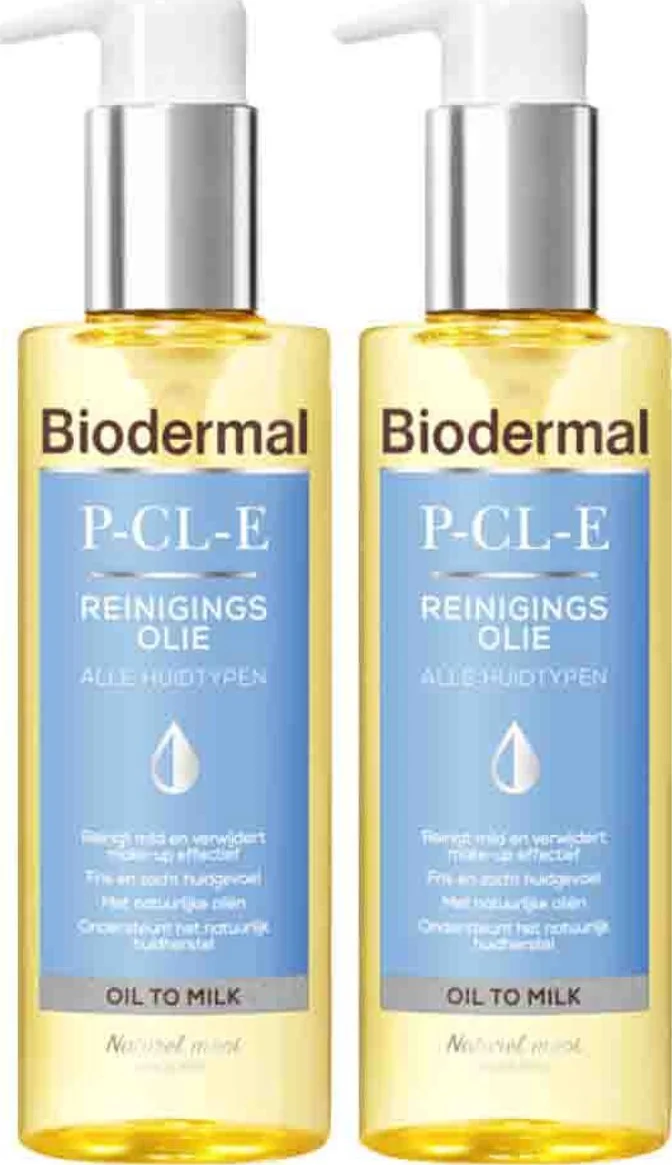 2x Biodermal P-CL-E Reinigingsolie 150 ml